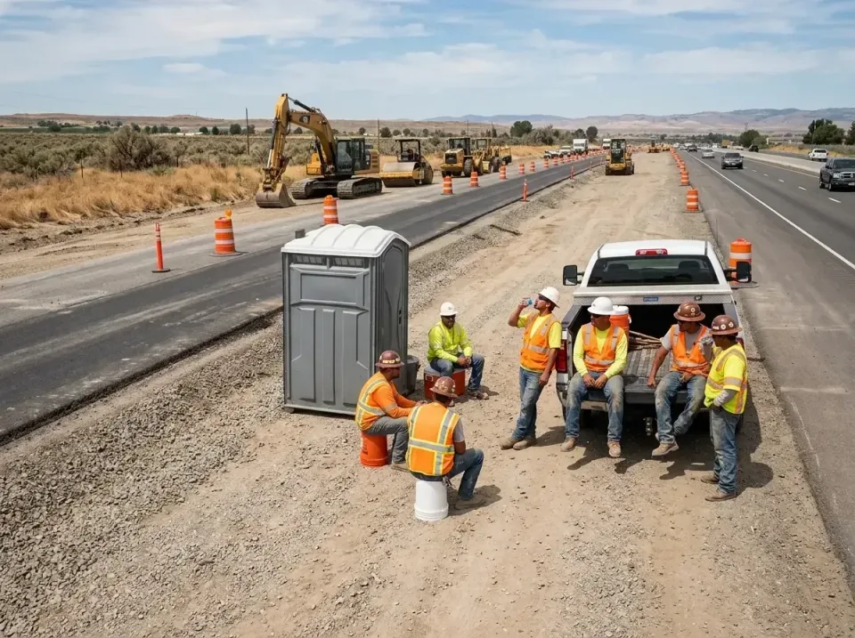 highway-road-construction-crew-007 — frequently asked questions, Porta Potty and Restroom Rentals in Fayetteville, AR